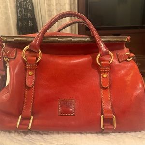 Dooney & Burke Red Leather Purse